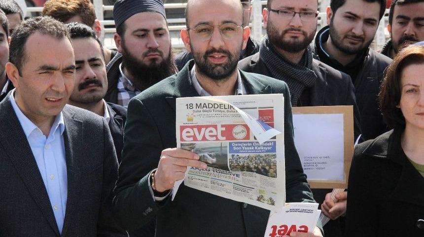 Chp Genel Başkanı Kılı&ccedil;daroğlu&rsquo;na &rsquo;evet&rsquo; Gazetesi G&ouml;nderdiler