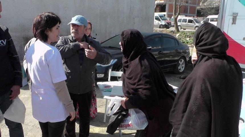 Kadınlar Kansere Karşı Bilin&ccedil;lendiriliyor