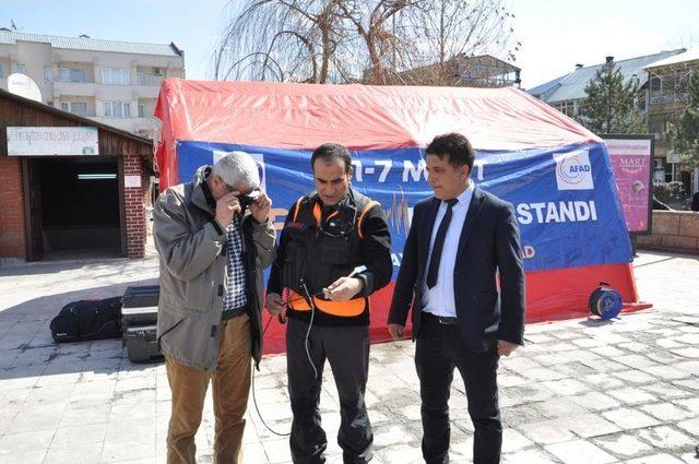 Tunceli’de Deprem Bilinci Oluşturuluyor