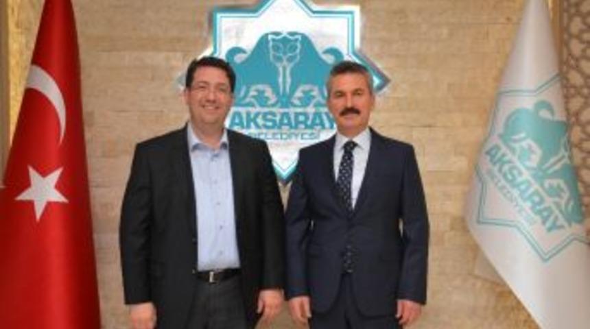 Aksaray&rsquo;ın Yeni Emniyet M&uuml;d&uuml;r&uuml; Karabağ&rsquo;dan Başkan Yazgı&rsquo;ya Ziyaret