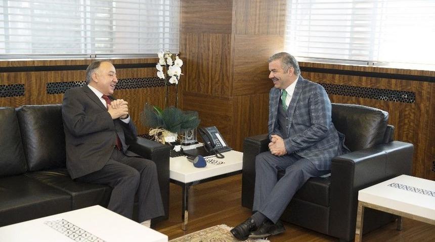 Afganistan B&uuml;y&uuml;kel&ccedil;isi Kayseri Olduğunu S&ouml;yledi