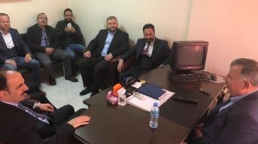 Ak Parti Sel&ccedil;uklu Teşkilatından İnşaat&ccedil;ılar Odasına Ziyaret