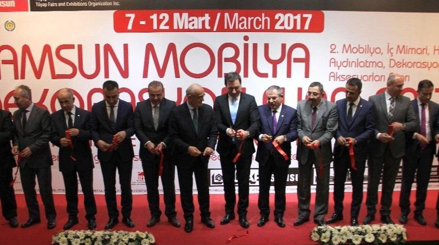 Samsun 2. Mobilya Ve Dekorasyon Fuarı Açıldı