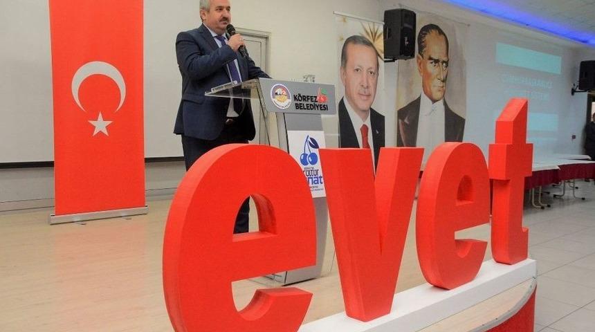 Başkan Baran, Referandum &Ccedil;alışmalarına Hız Verdi