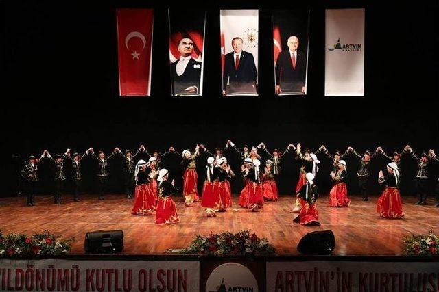 Artvin’in Düşman İşgalinden Kurtuluşunun 96. Yıldönümü Kutlamaları