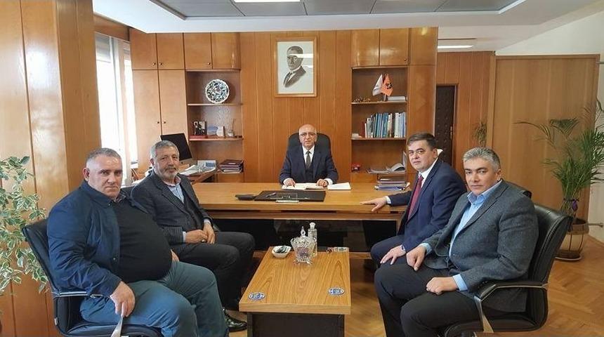 Başkan Yal&ccedil;ın&rsquo;ın Karayolları 14. B&ouml;lge M&uuml;d&uuml;rl&uuml;ğ&uuml; Temasları