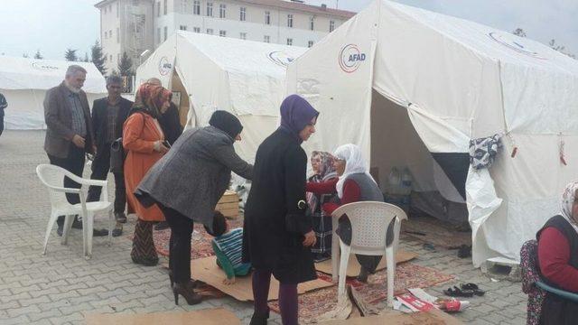 Kadın Ve Çocuk Hakları Derneği Deprem Bölgesinde