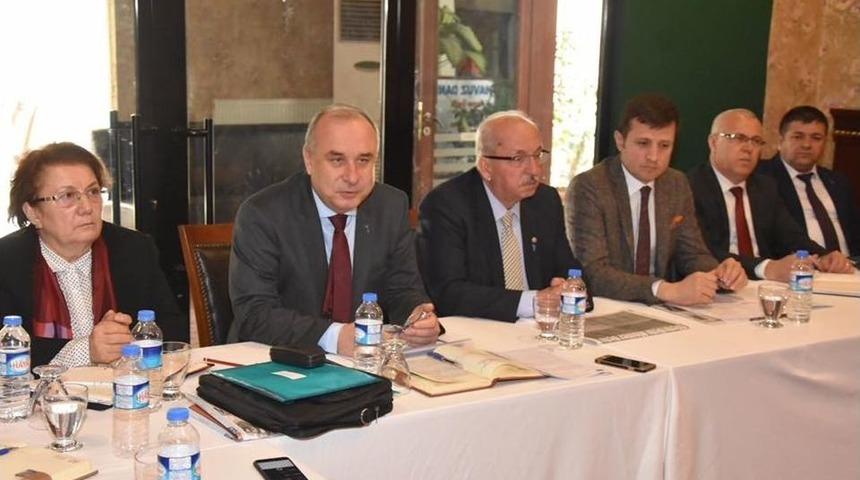 Teski, &Ccedil;erkezk&ouml;y&rsquo;de Muhtarlarla Buluştu