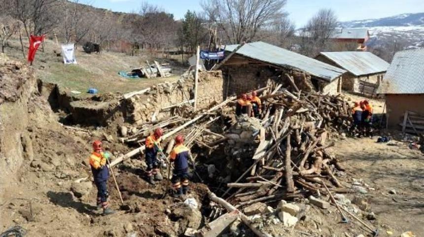 Erzincan'da Heyelan Tatbikatı