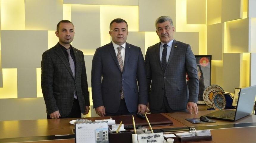 Keskin’den Yığılca Belediye Başkanı Yiğit’i Ziyaret Etti