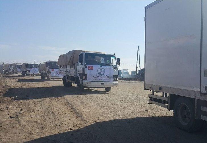 El Bab’a İlk Yardım Konvoyu Ulaştı G2