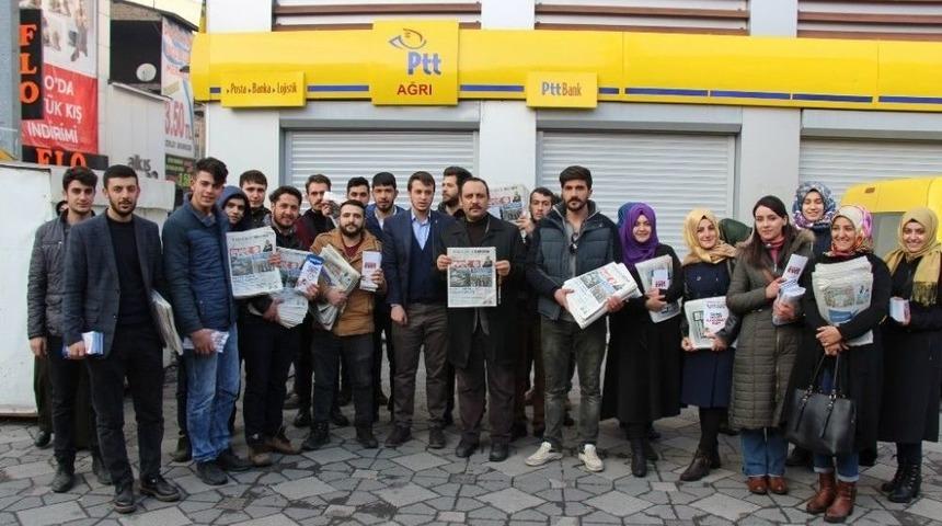 Ak Parti Ağrı Gen&ccedil;lik Kolları Yeni Anayasa Maddelerini Kılı&ccedil;daroğlu&rsquo;na G&ouml;nderdi