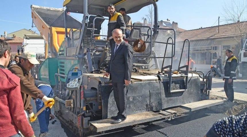 Bünyan’da Sıcak Asfalt Çalışmaları Başladı