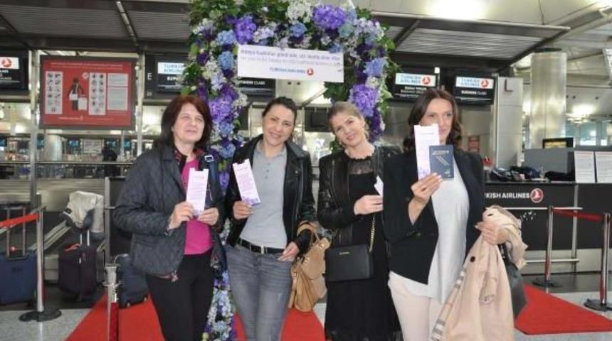 Kadınlar G&uuml;n&uuml;'nde Thy'den Kadınlara Business Class Jesti
