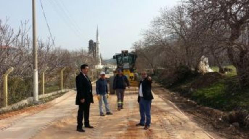 Mezarlık Yoluna Kilit Parke Çalışması