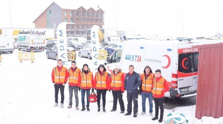 Acıbadem Kayseri Hastanesi&rsquo;nden Snowboard D&uuml;nya Kupası&rsquo;na Sağlık Desteği