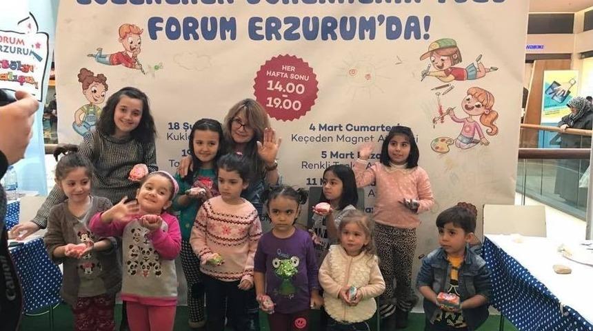 Etkinlik At&ouml;lyelerine Yoğun İlgi