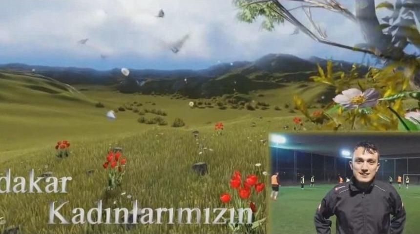 Futbol Kul&uuml;b&uuml;nden Kadınlar G&uuml;n&uuml; Klibi