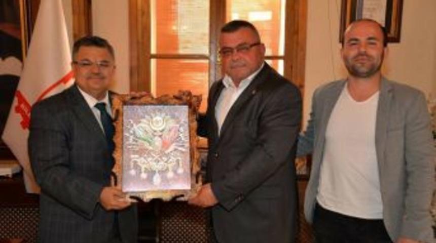 Mustafa Kemal Paşa Muhtarlar Derneği Başkanı Kahraman&rsquo;dan Başkan Yağcı&rsquo;ya Ziyaret