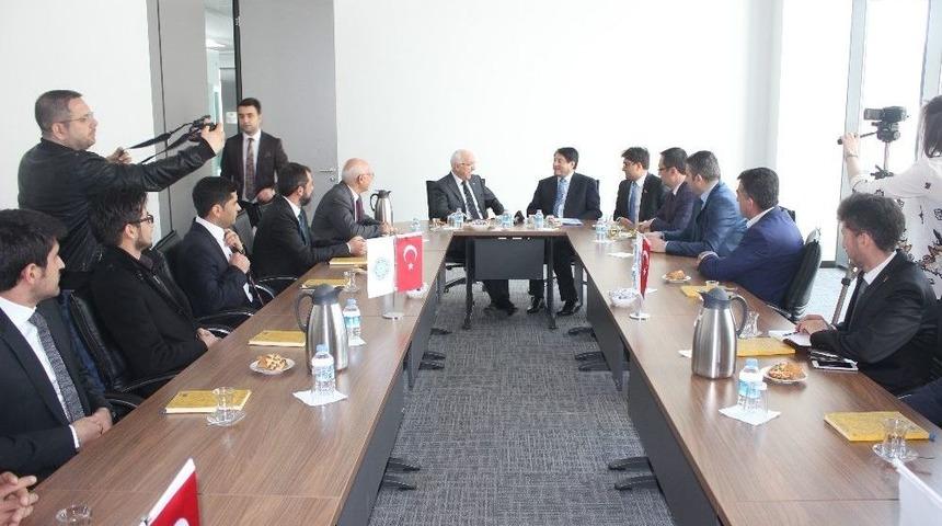 Afganistan Eski Maliye, Ulaştırma Ve Ticaret Bakanı Ahady&rsquo;den Kto&rsquo;ya Ziyaret