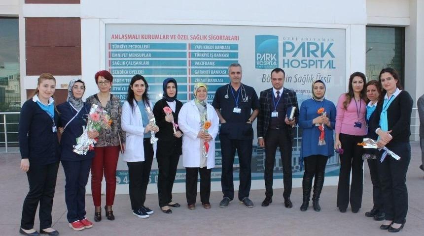 &Ouml;zel Adıyaman Park Hospital Hastanesi Kadınlar G&uuml;n&uuml;n&uuml; Unutmadı