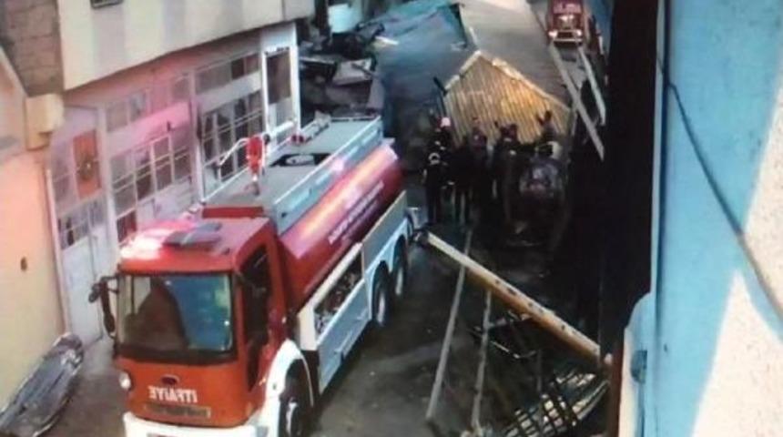 Gaziantep'teki Patlama Anı G&uuml;venlik Kamerasında