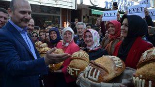 Soylu’ya Ekmek Süprizi