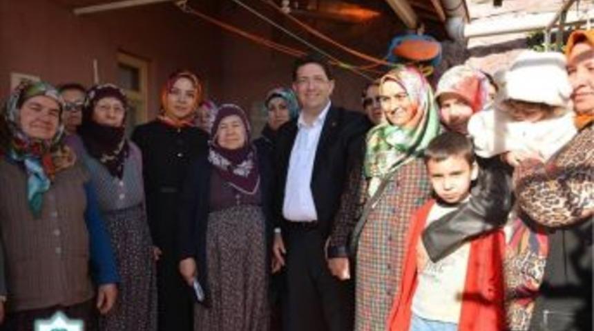 Başkan Haluk Şahin Yazgı, Bah&ccedil;eli Mahallesi&rsquo;nde Halkla Buluştu