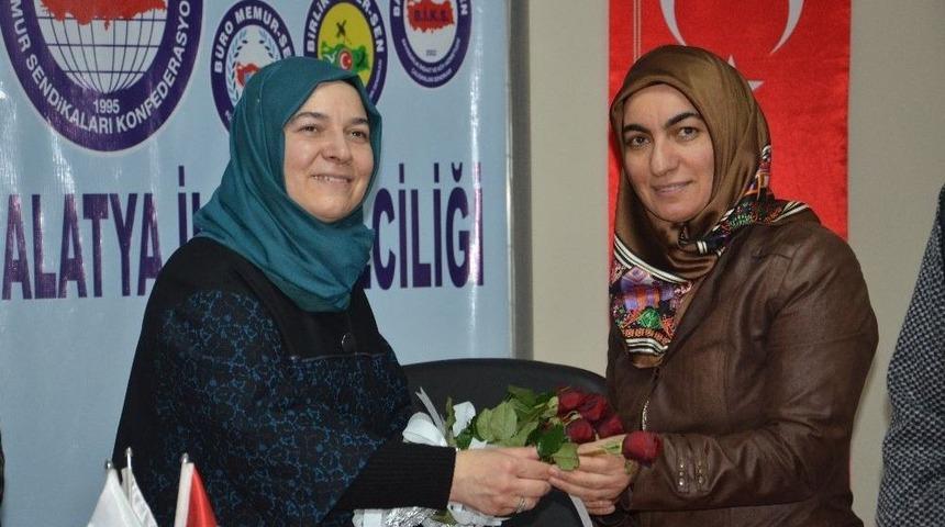 Memur-sen Malatya Kadın Kolları Başkanı Nurhan Bilici: