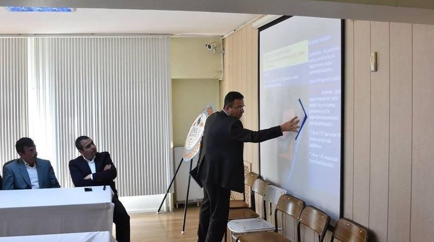 Eskil İlçesinde Toplulaştırma Toplantısı Yapıldı