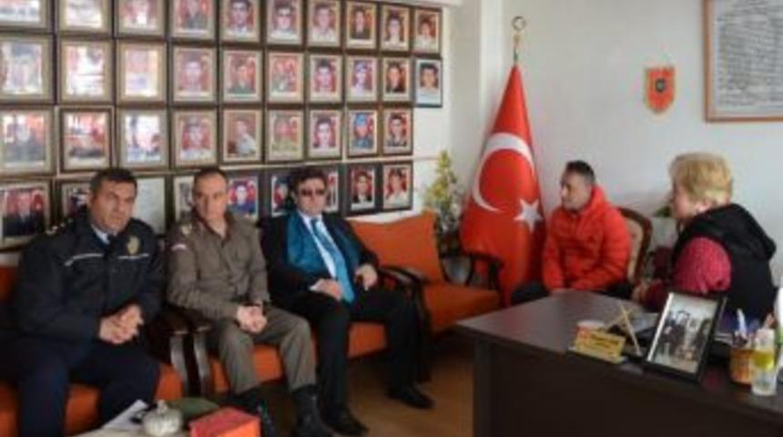 Kaymakamdan Şehit Annesine Ziyaret