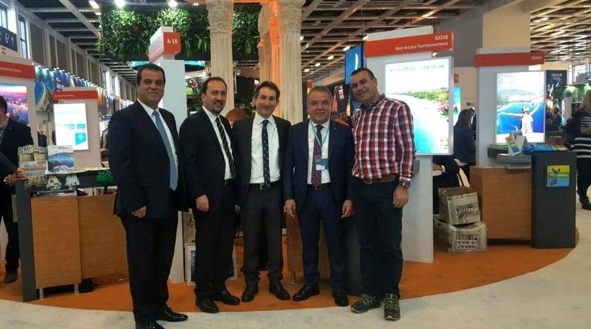 Başkan B&ouml;cek, Itb Berlin Fuarı&rsquo;nda.