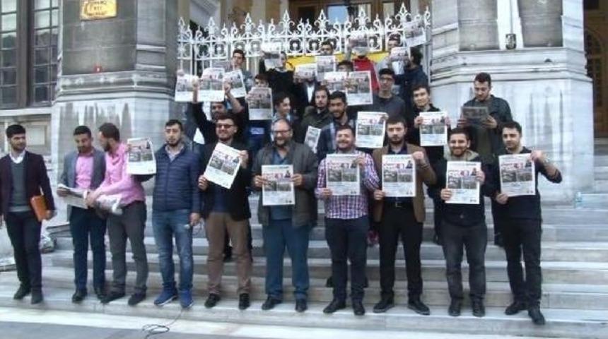 Ak Parti Gen&ccedil;lik Kolları Kılı&ccedil;daroğlu'na "evet Gazetesi" G&ouml;nderdi