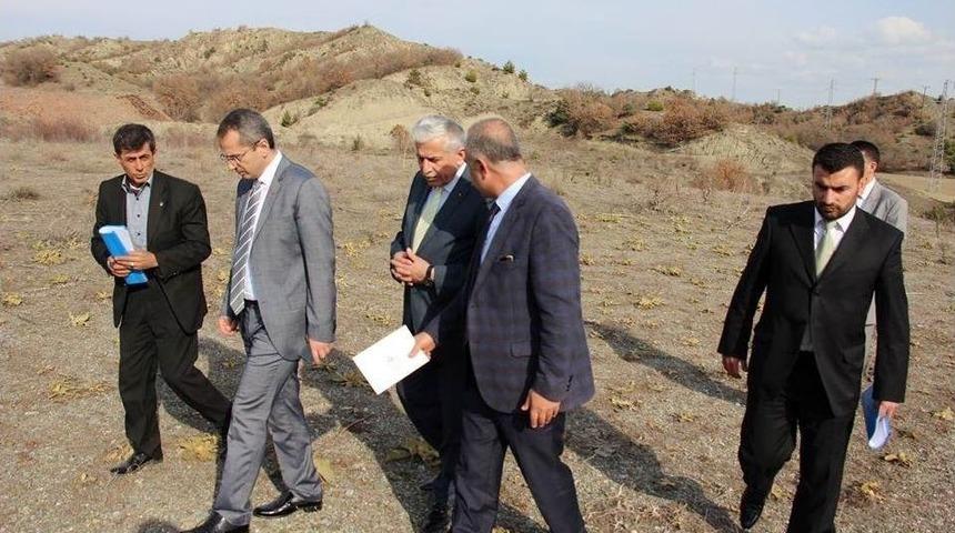 Tosya Trap Atış Poligonu Arazisinde İnceleme