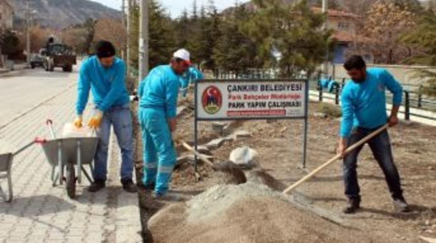 &Ccedil;ankırı&rsquo;da 63. Park İ&ccedil;in &Ccedil;alışmalar Başladı
