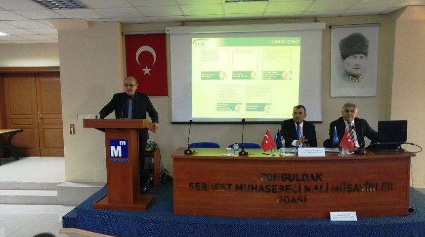 Muhasebeciler Odası&rsquo;nda Bilgilendirme Toplantısı D&uuml;zenlendi