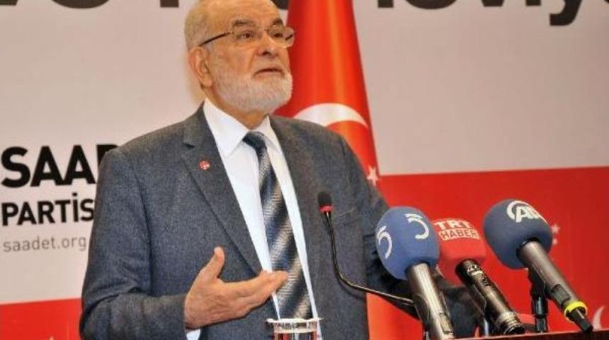 Saadet Partisi Genel Başkanı Temel Karamollaoğlu : Ne Oldu Da Yenikapı Ruhu Kayboldu?