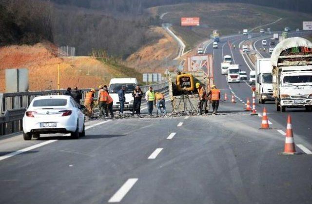 Kuzey Marmara Otoyolu'nda Tehlike...