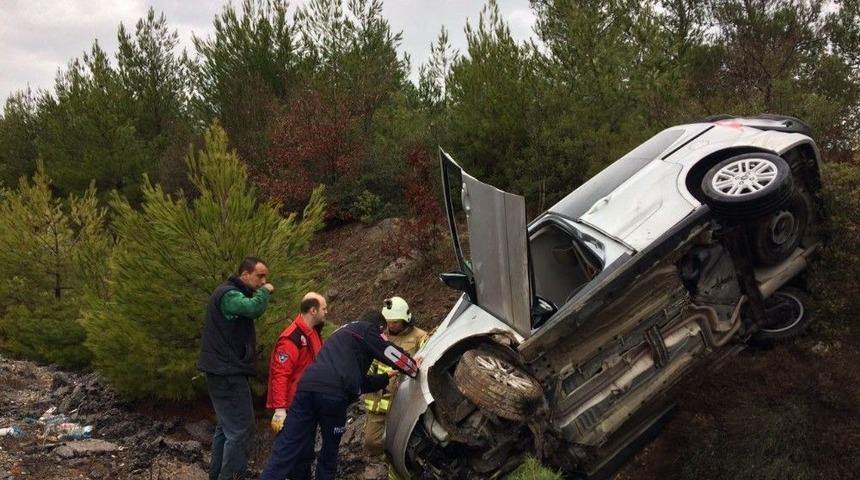 Balıkesir&rsquo;de Trafik Kazası: 4 Yaralı