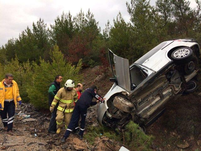 Balıkesir’de Trafik Kazası: 4 Yaralı