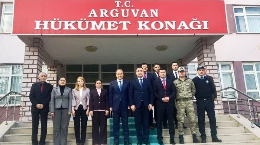 Malatya Valisi Mustafa Toprak&rsquo;dan Yeni Kaymakama Hayırlı Olsun Ziyareti