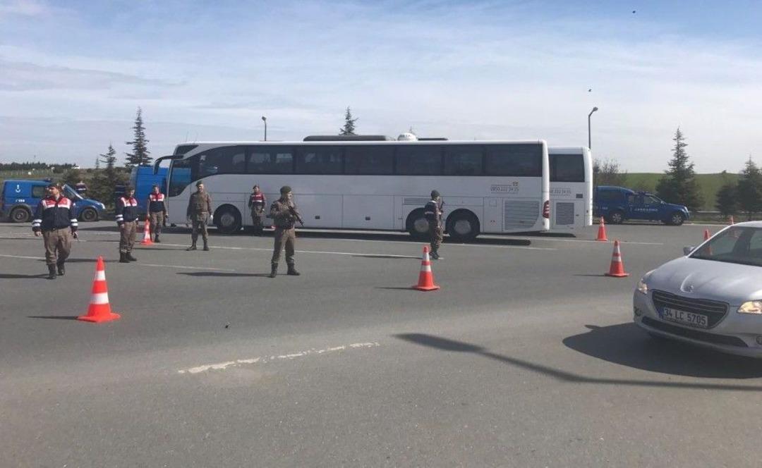 Jandarmadan Tem Otoyolunda Trafik Uygulaması