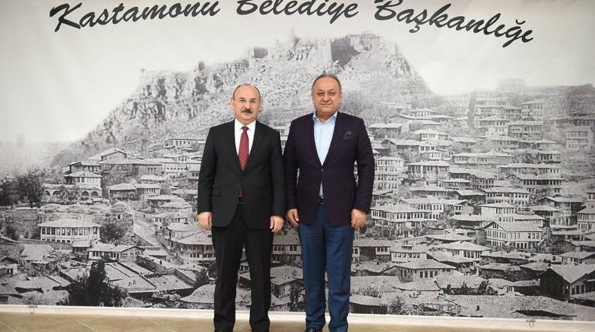 Vali Karadeniz, Başkan Babaş&rsquo;ı Ziyaret Etti