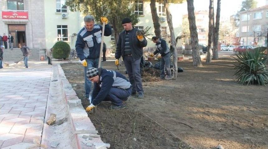 Turhal H&uuml;k&uuml;met Konağı Bah&ccedil;esine Bin 500 G&uuml;l Dikilecek