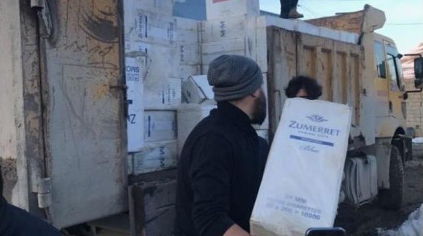 Van&rsquo;da 344 Bin Paket Ka&ccedil;ak Sigara Ele Ge&ccedil;irildi
