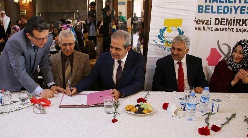 Haliliye Belediyesi Kadınları Unutmadı