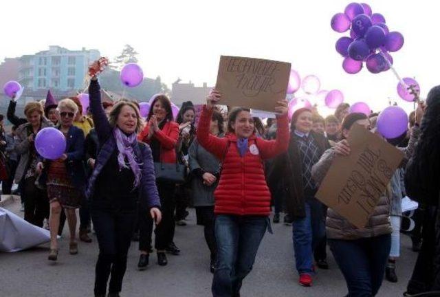 Zonguldak'ta Kadınlar Yürüdü