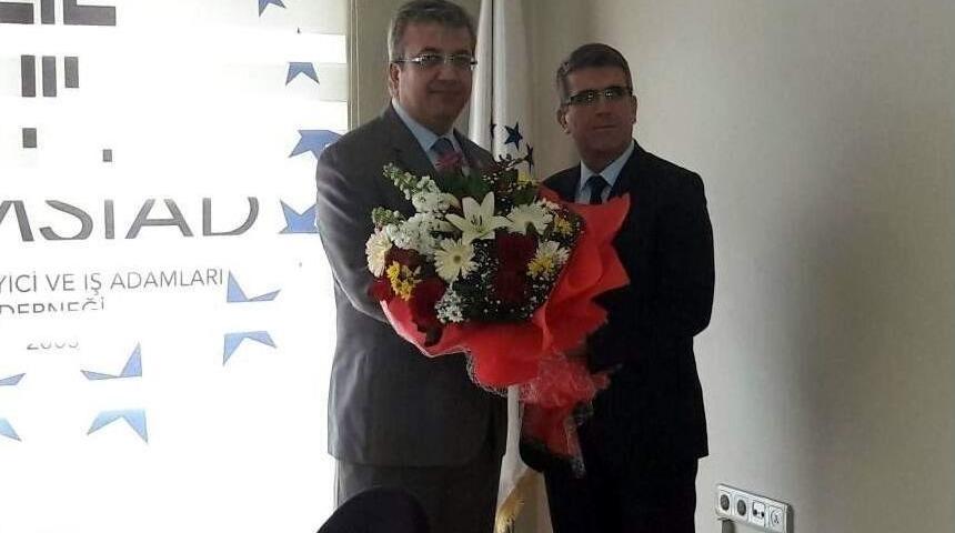 Vergi Dairesinden Aydın T&uuml;msiad&rsquo;a Ziyaret