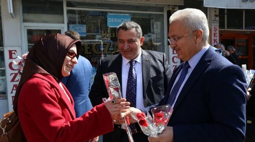 Başkan Başsoy: "kadınlara Ekonomik H&uuml;rriyetlerini Kazandırmak İ&ccedil;in &Ccedil;alışmalar Y&uuml;r&uuml;t&uuml;yoruz."