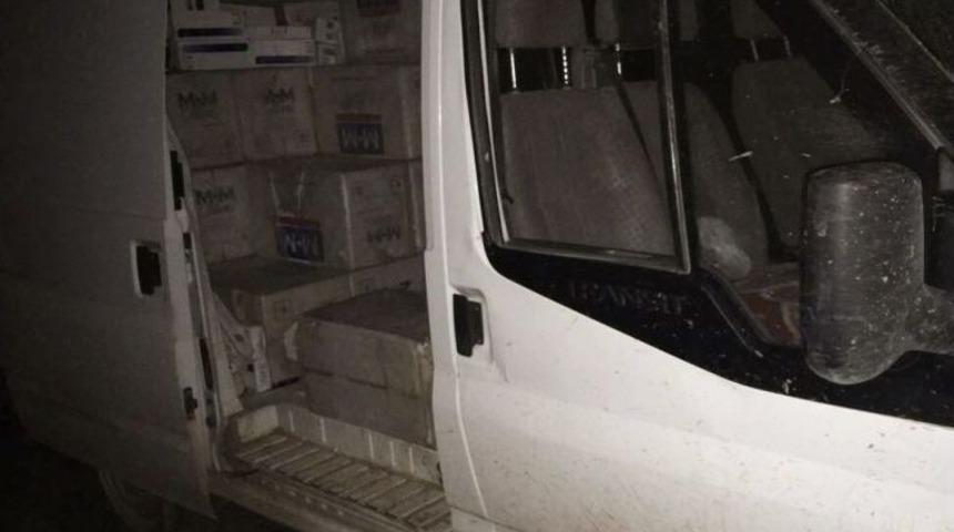 Şırnak&rsquo;ta 40 Bin Paket Ka&ccedil;ak Sigara Ele Ge&ccedil;irildi